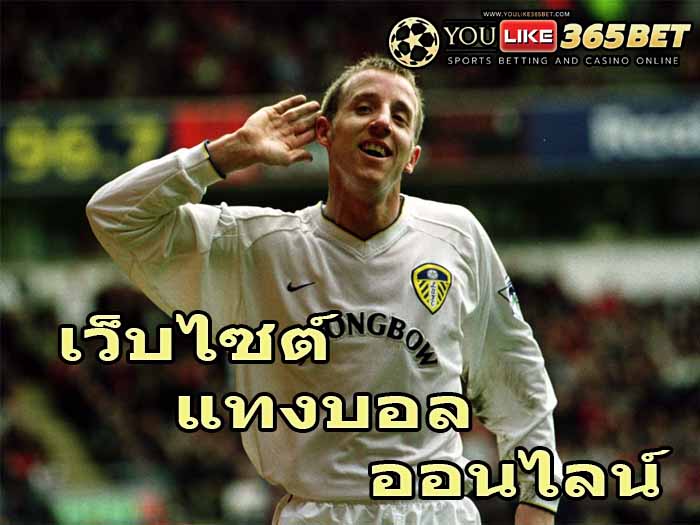 เว็บไซต์ แทงบอล ออนไลน์